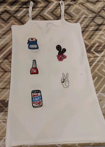 White Slip Dress