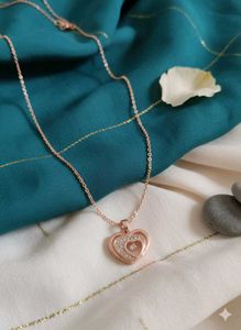 Heart Pendant Necklace for Women