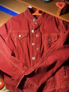 Red Corduroy Jacket