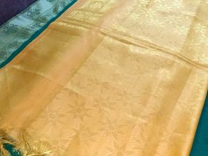 New Banarasi Zari Floral Work Short Dupatta
