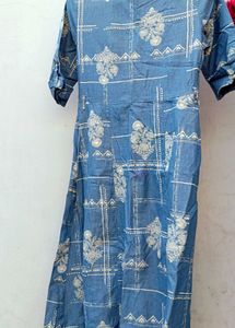 Denim Blue 💙 Dress Formal And Casual