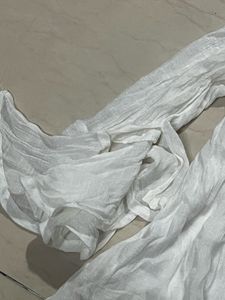Breezy Off Shoulder White Top