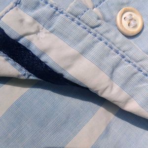 Striped Button-Down Shirt