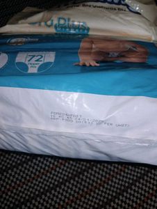 Honey Bunny Dry Plus Diapers, Size M (42Count)