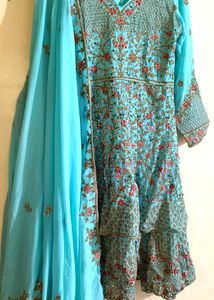 Wedding And Party Wear Heavy Garara Dress