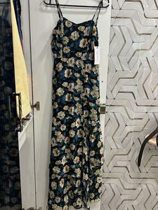 Floral Print Maxi Dress