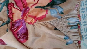 Floral Smocked Puff Sleeve Top✨