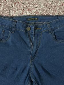 Dark Blue Denim Jeans