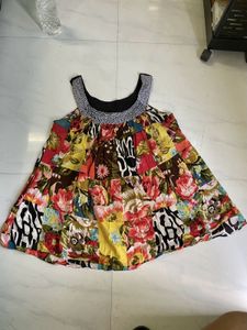 Colorful Sleeveless Top