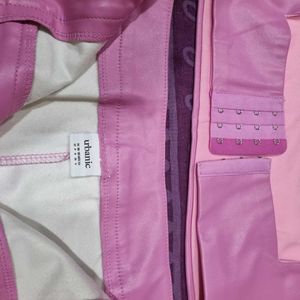 Pink Mini Skirt &amp; Top Coord Set