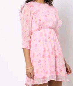Floral Print Cute Dress