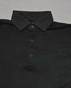 UNIQLO Black Polo T-shirt