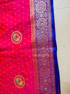 bridal shalu Saree
