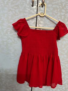 Stylish Red Top
