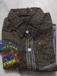 Cute Boys Shirt &amp; Jeans Set