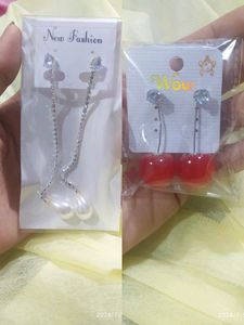 Trending Korean Cherry Earring