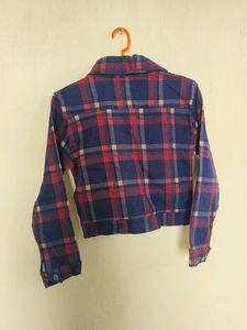 Cropped Striped Shirt