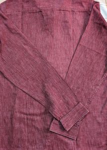 Maroon Color Shirt - Full Sleeve