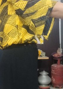 Stylish Geometric Print Top pick any 1 no additing