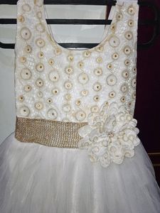 (9month-1.5yr)Fairy White Frock/Gown