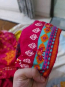 Rangriti Pink Printed Kurti