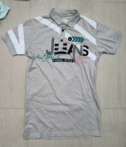 Casual Graphic Print Polo T-shirt