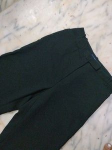 Black Wide Leg Cropped Pants