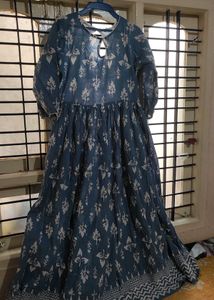 Handloom Anarkali Totally New