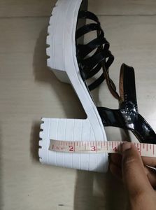 Black Block Heels