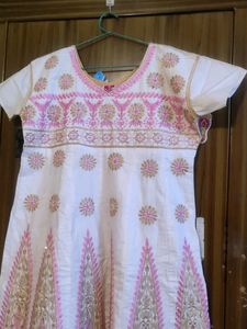 Elegant Embroidered Indian Dress