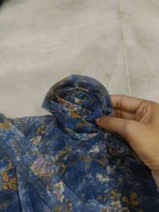 floral tube scarf top