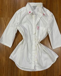 H&amp;M Bow Printed Shirt 🎀🎀