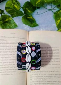Seashell & Mirror Beaded Bracelet
