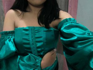Emerald Green Corset Top