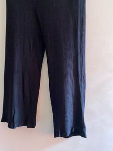 Black Wide Leg Lounge Pants