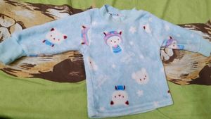 like new winter wear Cute Bear Print Baby Top