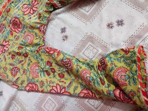 Long Kurta Skirt Duptta Set