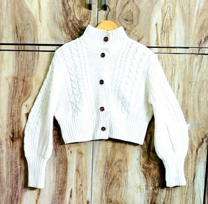 Self Design Sweater Size-36