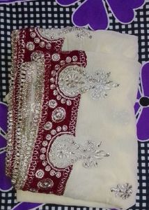 Elegant Embellished Heavy Duppta +freebie