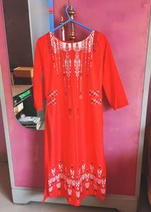 Ahika Crepe Kurtis With Digital Print In Size S