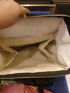 Floral Leaf Diaper Bag