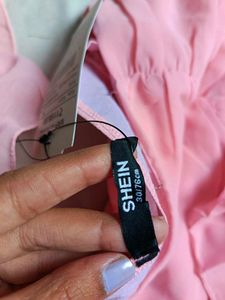 Pink Ruffle Two-Piece Set