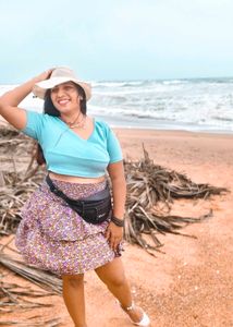 Tops &amp; Dress For Rs.99 Only/ Freesize Floral Skirt