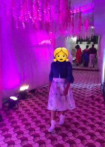 Pure White Frock With Jacket