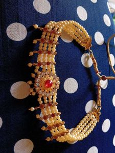 Pearl &amp; Stone Necklace