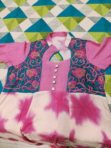 Pink Ethnic Gown