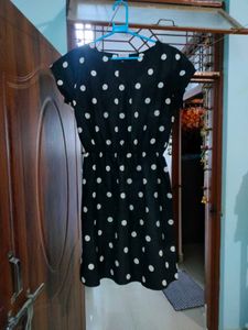 Chic Polka Dot Mini Dress