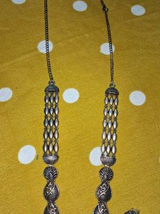 beautiful oxidised jewellery set