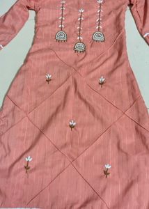Elegant Embroidered Kurta