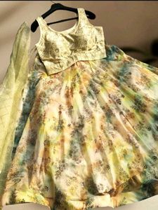 Multicolour Ready To Wear Lehenga Choli
